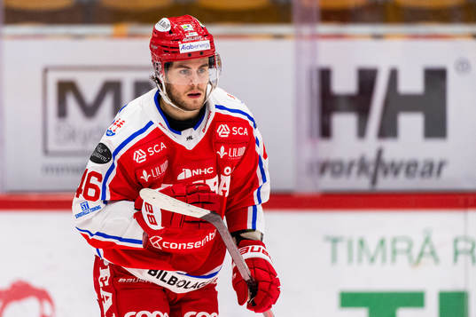 Timrås Pontus Åberg jublar