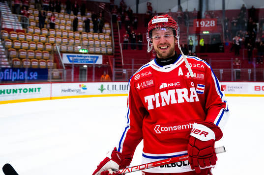Timrås Jacob Blomqvist jublar