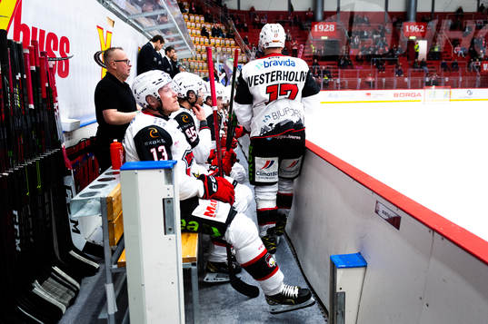 Malmö Redhawks Kalle Östman deppar