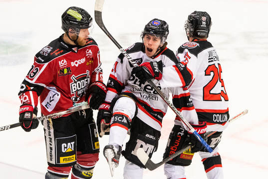 Piteås Victor Edström jublar