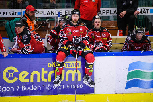 Bodens Henri Tamminen deppar