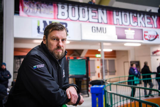 Boden Hockeys ordförande Thomas Regemalm