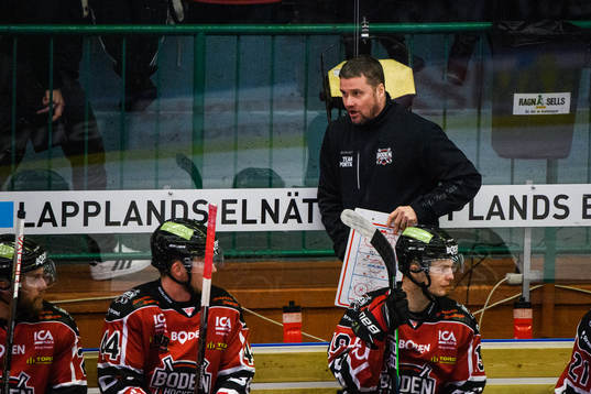 Bodens tränare Robert Nordberg