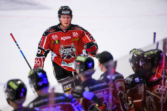 Bodens Fredrik Granberg jublar