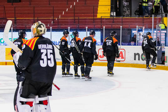 Brynäs spelare deppar