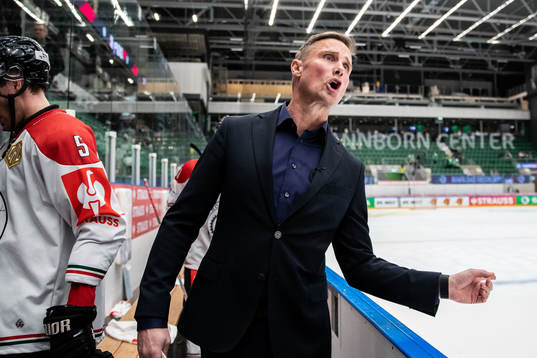 Roger Rönnberg, head coach of Frölunda