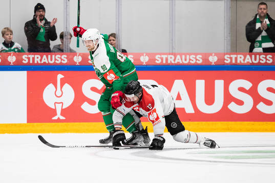 Ted Brithén of Rögle celebrates