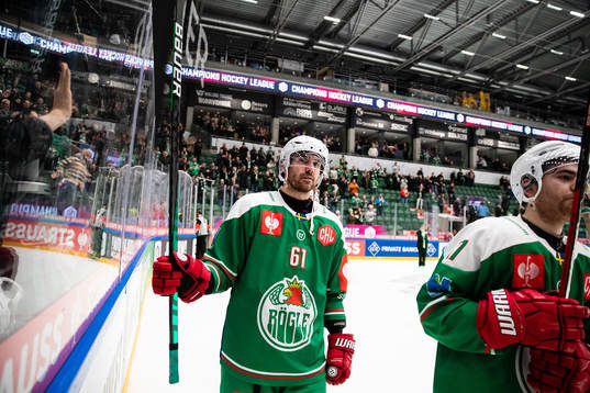 Ludvig Larsson of Rögle celebrates