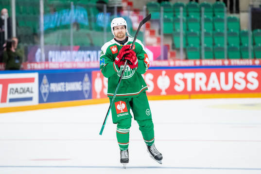 Ted Brithén of Rögle celebrates