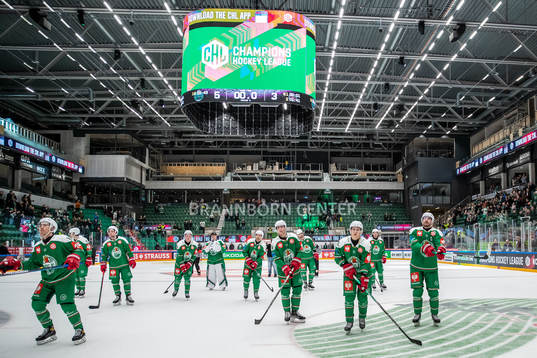 Players of Rögle celebrates