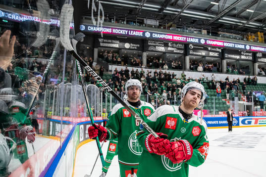 Philip Granath of Rögle celebrates
