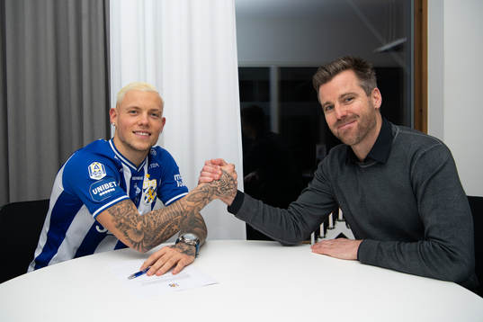 IFK Göteborgs nyförvärv Erik Sorga signerar kontrakt med