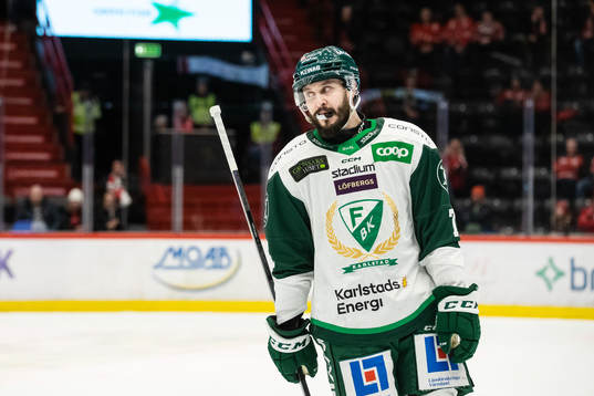 Färjestads Jesse Virtanen deppar