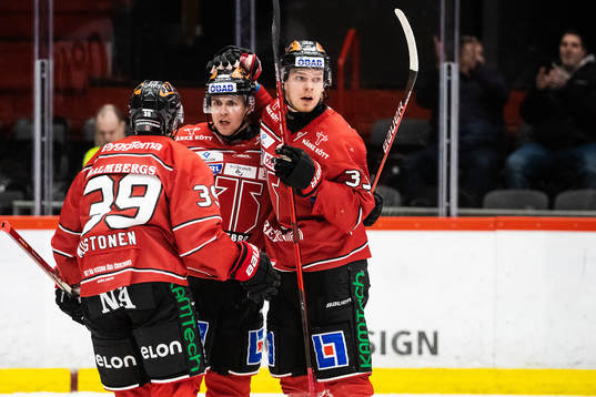 Örebros Oliver Eklind, Joel Mustonen och Christopher