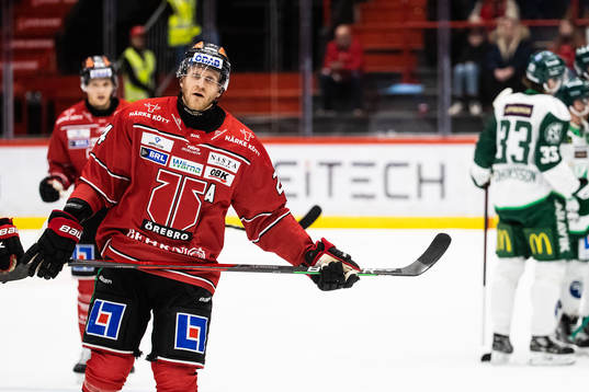 Örebros Jani Lajunen deppar