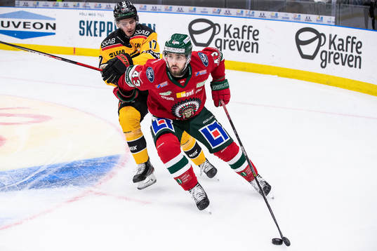 Luleås Isac Brännström och Frölundas Michael Spacek