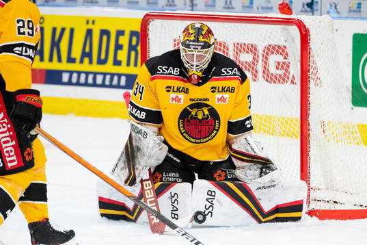 Luleås målvakt Joel Lassinantti