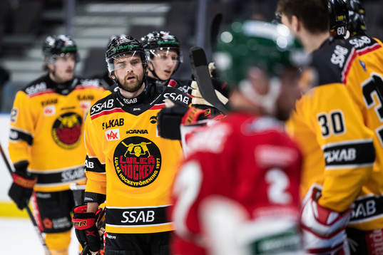 Luleås Pontus Själin jublar