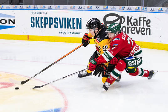Luleås Erik Gustafsson och Frölundas Karl Henriksson