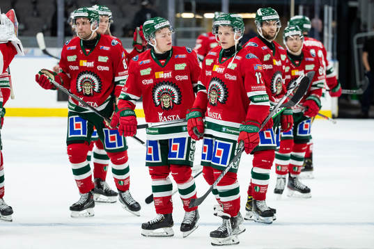 Frölundas spelare deppar