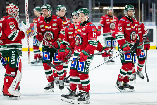Frölundas spelare deppar