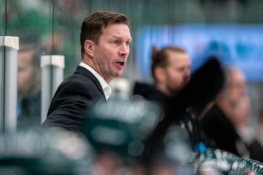 Färjestads tränare Johan Pennerborn