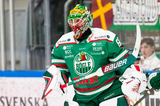 Rögles målvakt Christoffer Rifalk deppar