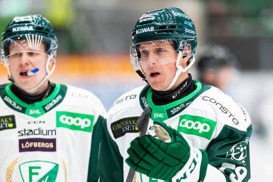 Färjestads Patrik Lundh deppar
