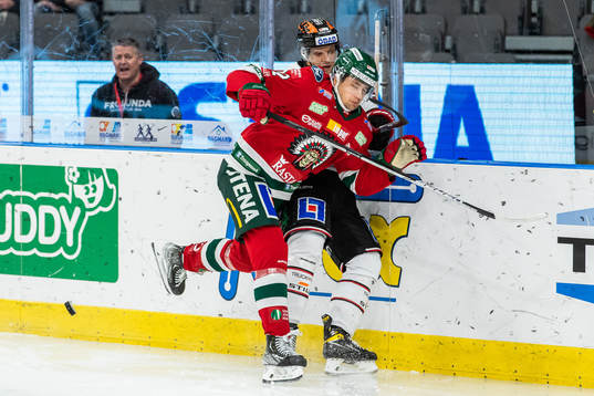 Frölundas Linus Nässén och Örebros Kristian Näkyvä