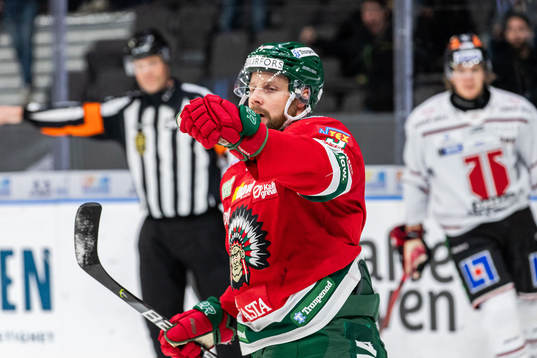 Frölundas Jan Mursak jublar