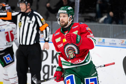 Frölundas Jan Mursak jublar