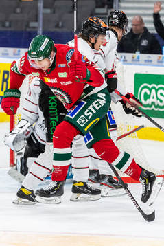 Frölundas Johan Sundström jublar