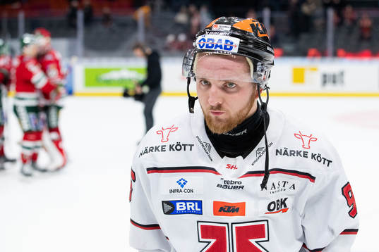 Örebros Robin Kovacs deppar