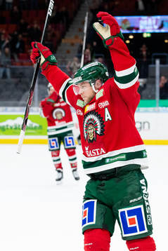 Frölundas Christian Folin jublar