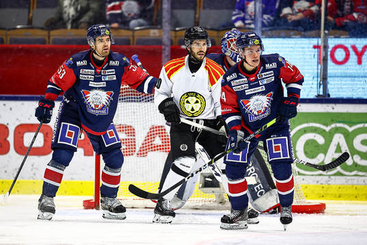 Linköpings Eddie Larsson, Brynäs Oula Palve och