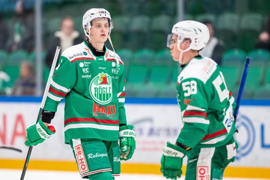 Rögles Tony Sund och Ryan McKiernan deppar