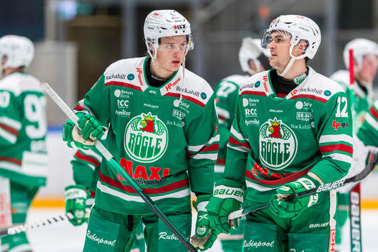 Rögles Tony Sund och Brady Ferguson deppar
