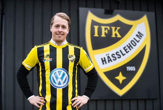 IFK Hässleholms nyförvärv Robin Strömberg i Hässleholm