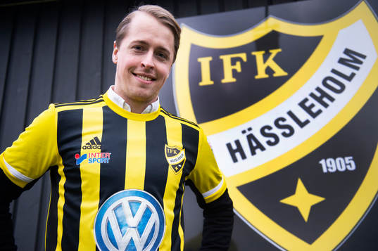 IFK Hässleholms nyförvärv Robin Strömberg i Hässleholm