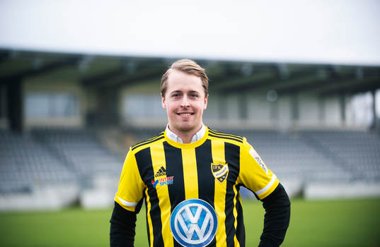 IFK Hässleholms nyförvärv Robin Strömberg i Hässleholm