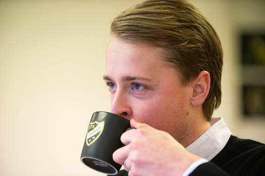 IFK Hässleholms nyförvärv Robin Strömberg i Hässleholm