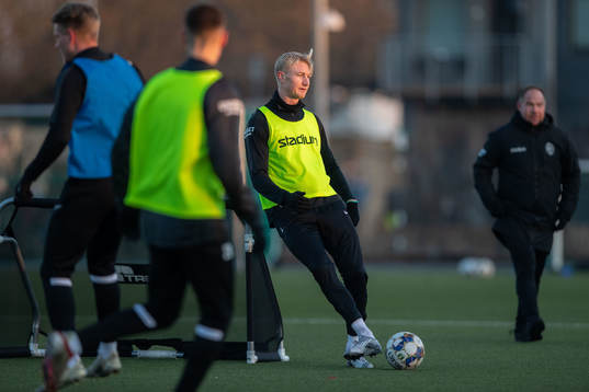 Bläddra bland fler bilder av Fotboll, Superettan, Landskrona, Träning 