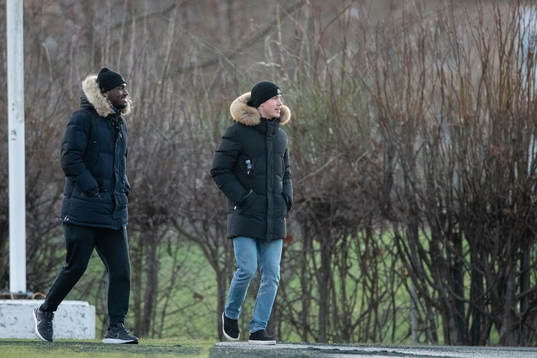 Patrick Nwadike och Jacob Ondrejka på plats