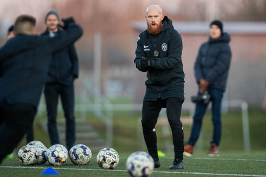 Assisterande tränare Max Mölder