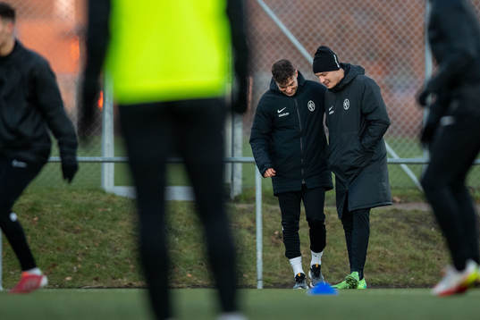 Fystränare och fysioterapeut Sebastian Ceder och Viktor