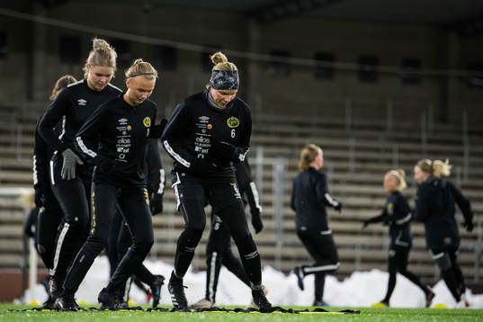 Elin Dahl, Linn Sångberg och Linda Westberg Carlsson