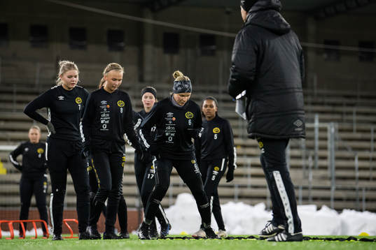 Elin Dahl, Linn Sångberg och Linda Westberg Carlsson