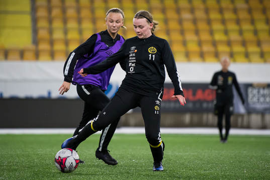 Linn Sångberg och Leann Nyström