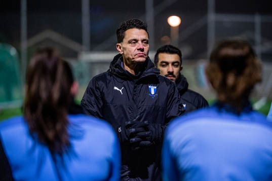 Malmö FFs tränare Fredrik Jahnfors