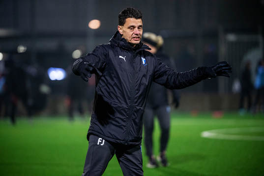 Malmö FFs tränare Fredrik Jahnfors